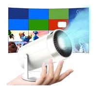 Video Projecteur Portable Miroir De La MêMe Fonction D'éCran, Projecteur Portable Projecteur avec WiFi Et Bluetooth, Projecteur Android Mini Videoprojecteur 4k