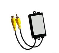 Video Signal Isolator BNC for Vehicle Video System - Noise Filter Eliminates Strips & Snow Ground Loop Isolator for CCTV Camera Easy to Install 150m Portée Noir