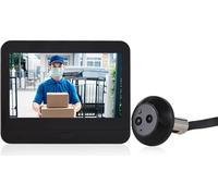 Vidéo T��sonnette WiFi pour caméra de recul d'appartement 4,3 pouces écran d'affichage couleur Smart Ty App 1080p PIR détection de mouvement alarme nuit affichage 2 voies intercom 120 �� grand angle 5