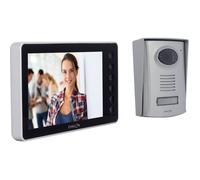 CHACON Visiophone Filaire 2 Fils 7'' - Noir