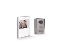 Visiophone filaire écran couleur 4,3'' - IP44 - Blanc - Chacon