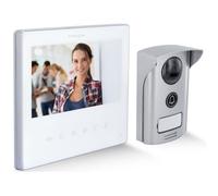 CHACON Visiophone Filaire Ultra Fin 7'' IP44 Blanc