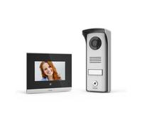 Vidéophone filaire EXTEL Compact 4 pouces couleur à commandes tactiles Noir