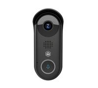 Vidéophone Wi-Fi 2MP Full HD 1080p IPX54 avec Vision Nocturne Noir