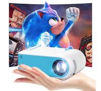 Vidéoprojecteur 1080P Full HD 4K, Mini Projecteur Video WiFi 6 & Bluetooth 5.4, 12000L Portable Projecteur Supporté USB/Type C/HDMI, Compatible avec Clés TV/Téléphone/Tablette/Laptop/PC, Home Cinéma