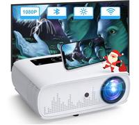 Videoprojecteur 15000 Lux - HOPVISION - 4K Ultra HD WiFi/Bluetooth - Compatible TV Stick, Xbox, iOS/Android - Home Cinéma