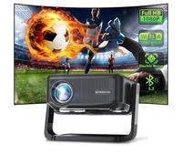 Videoprojecteur【360° Rotating/ 3S Remote Focus】 25000LM 1080P HD, Mini Projecteur - Video WiFi6 Bluetooth 5.2 Projecteur 70% Zoom: Retroprojecteur Portable ONOAYO Vidéoprojecteur 4K Home cinéma HDMI