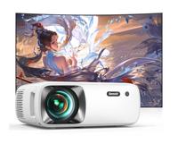 Videoprojecteur 4K 30000L 4D/4P Keystone/E-Focus Retroprojecteur Jimveo Projecteur Video Full HD 1080P Vidéoprojecteur 4K Supporté WiFi6 Bluetooth 50% Zoom 400'' Home Cinéma pour iOS Android Windows