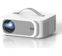 Videoprojecteur 4K【App Intégrée/Dolby Audio】 1080P Natif 36000Lux Projecteur Video, avec Movin, 4D/4P Keystone, Focus Électrique, WiFi6, Bluetooth Lisowod Retroprojecteur Portable pour Home Cinéma