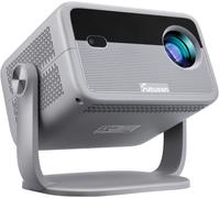 Videoprojecteur 4K¿Auto Keystone/Focus Électrique¿Projecteur Rotatif À 360°,Fhd 1080P Natif Vidéoprojecteur Home/Outdoor Cinéma,600 Ansi Lumens Wifi6 Bluetooth Projecteurs Commande Vocale Projecteu