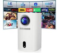 Vidéoprojecteur 4K Certifié Netflix/Dolby,Mini Projecteur Portable 1080P