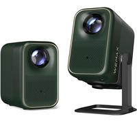 Videoprojecteur 4K¿Certifié Netflix & Google Tv¿Smart Projecteur Portable¿Support 4K&1080P Natif¿320 Iso Lumens,Dolby Audio,Hdr 10,Wifi/Bluetooth,Retroprojecteur Avec Support Pour Home Cinéma