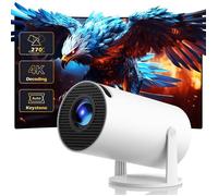 Vidéoprojecteur 4K HD 720P natif, Mini Projecteur Portable WiFi 6 Bluetooth 5.0 Android 11.0 avec Netflix, HDMI