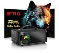 Vidéoprojecteur 4K Home cinéma, ONOAYO WiFi6, Bluetooth Smart projecteur Noir