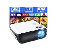 Vidéoprojecteur - 4K - Mini Projecteur Bluetooth 5.1 - Projecteur 9500 Lumens - FHD 1080p
