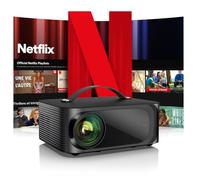 Videoprojecteur 4K【Netflix Certifié/Dolby Audio】 Smart AI Remote Focus/6D Keystone 28000LM Portable Projecteur FHD 1080P WiFi6 Bluetooth ONOAYO RetroProjecteur pour iOS/Android Video Projecteur