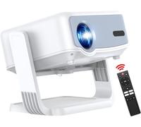 Videoprojecteur 4K¿Netflix Intégré¿ Projecteur Video Portable Mini Wifi 5 Bt 5.2 Fhd 1080P Android 13 [Focus Électrique&Correction De Trapèze] 360° Rotation Tv-Stick Hdmi Usb Ps5