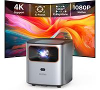 Videoprojecteur 4K Supporté Focus Électrique & Correction Trapézoïdale & Zoom 15000L Natif 1080P Wifi Bluetooth Projecteur, Mini Projecteur Video Retroprojecteur De Cinéma Pour Hdmi Usb Av[L267]