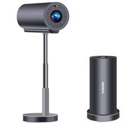 Vidéoprojecteur 4K VGKE Auto Focus/Keystone Mini Projecteur Portable, WiFi6 Bluetooth Full HD Retroprojecteur, Vidéo Projecteur avec Pied Télescopique Rotatif à 90 °Compatibilité Smartphone/PC/Home