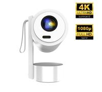 Vidéoprojecteur android 13 4k, portable & rechargeable batterie 5000mah