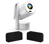 Vidéoprojecteur Android 13 Ulra HD 4K sur Batterie 5000 mAh et Mur d'enceintes Bluetooth 20W,