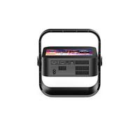 Vidéoprojecteur Android 4K Wifi écran 7' et 2 enceintes Bluetooth 60W