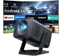 Videoprojecteur【App Intégrée & Auto Keystone】 Android 14, Retroprojecteur