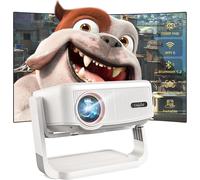 Videoprojecteur, Auto Verticale Keystone/Focus Électrique /360°Rotating, 1080P Hd 19000Lux Projecteur Video, Avec Wifi6, Bluetooth Retroprojecteur Portable Pour Home Cinéma/Firesti[Audio1987]