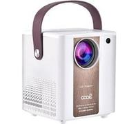 Vidéoprojecteur Compact Cool Rainbow 3000 lumens Haut-Parleur intégré + HDMI/SD/USB + WiFi Mirror Blanc G