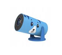 Vidéoprojecteur enfant Kid bleu HD Android 11 Wi-Fi Bluetooth 1400 ANSI image 130 pouces HDMI USB rotation 230°