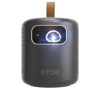 Vidéoprojecteur ETOE E3 Pro avec Google TV, 600 ANSI, 1080P Natif, Décodage 4K, Mise au point Automatique et Correction Keystone, Wi-Fi Double Bande et Audio 20W - Prise EU