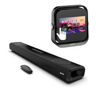 Vidéoprojecteur Full HD 4K avec Écran Tactile 7 Pouces, Android, Wi-FI 6, Bluetooth 5.1, Pack avec Barre de Son 100W RMS