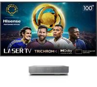 Vidéoprojecteur home cinéma HISENSE 100L5ND Laser TV + écran ALR FRESNEL