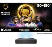 Hisense PT1 Vidéoprojecteur, 3840 x 2160 4K UHD, 2500 Lumen