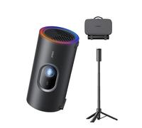 JmGO Vidéoprojecteur PicoPlay+ avec powerbank, pied de sol et étui de transport