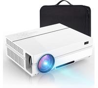 Vidéoprojecteur Native 1080P Full Hd 7500 Lumens Led 300"" Mega Screen Home Cinéma Vidéoprojecteur Vidéo Pour Smartphone,Pc,Ordinateur Portable,Ps4,Tv Stick/Excel/Ppt
