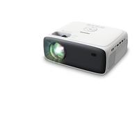 Philips NeoPix 200, vidéoprojecteur Full HD 1080p, Contraste élevé, Corrections d’Image Multiples pour Une Installation Flexible, Plusieurs Ports HDMI