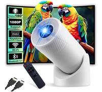 Vidéoprojecteur Portable 4K/1080P 300 Ansi - Wifi/Bt - Auto Keystone/Rotation 180° - Compatible Ps5/Hdmi/Usb