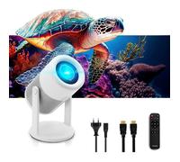Vidéoprojecteur portable connecté - TULLSA - Wi-Fi - Bluetooth 5.2 - Full HD - Contraste 3000:1 - Lampe LED 60W