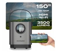 Vidéoprojecteur Portable - OVERMAX - Multipic 3.6 - HD - 3500 Lumens - 5G WiFi Bluetooth