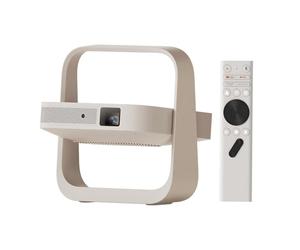 Vidéoprojecteur Portable XGIMI Elfin Flip Plus, 500 Lumens ISO, 1080P, Compatible avec Google TV avec Netflix sous Licence, Rotation à 150°, 2 x Haut-Parleur 3 W intégrés, Wi-FI, Bluetooth