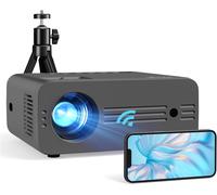 Videoprojecteur,Projecteur 13000 Lumens 5G WiFi Bluetooth Rétroprojecteur,Full HD 1080P Natif Projecteur 4K Supportée,Compatible avec iOS/Android/PC/HDMI/USB/Firestick/PS5 (avec Trépied)