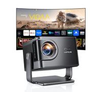 Vidéoprojecteur Smart autofocus Keystone Projecteur contrôle Vocal HDR10 Bluetooth WiFi pour Home cinéma/extérieur
