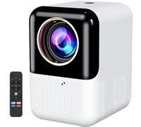 Vidéoprojecteur TROISC IOTA, Portable 1080P Projecteur Android WiFI 5.0 Bluetooth 5000 Lumens, Home Cinéma 120'', Correction Trapézoïdale 4D/4P, Zoom, HDMI/USB G