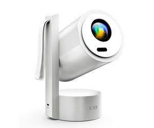 Vidéoprojecteur Ultra HD 4K Android 13 avec Batterie 5000mAh KYF, 4K, Portable avec Batterie 5000mAh, 220 ANSI Lumens, Wi-FI/Bluetooth