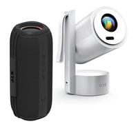 Vidéoprojecteur Ultra HD 4K Android 13 sur Batterie 5000mAh avec Enceinte Bluetooth 60W RGB Étanche IPX6, Projecteur + Haut-Parleur pour Streaming et Divertissement