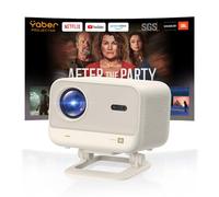 Vidéoprojecteur Yaber Projector prêt pour Netflix【Certifié SGS】 Projecteur Lumineux, JBL Dual 8W Dolby Audio, Mise au Point Automatique et Correction trapézoïdale, WiFi et Bluetooth, Yaber L2 Plus