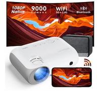 Vidéoprojecteur Yoton Y7 - Natif 1080P - 9000Lum - WiFi 5G Bluetooth - Keystone Zoom - Sac de Transport