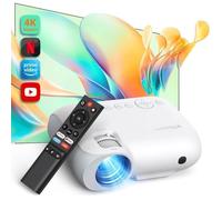 Vidéoprojecteur Yoton Y9 - 4K 400 ANSI Lumen - WiFi Bluetooth Netflix Youtube Intégrés - Compatible avec HDMI USB Android