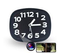 Vidéosurveillance Espionne 1080P Horloge Caméra Cachée IR Capteur Mouvement WiFi + SD 16Go YONIS